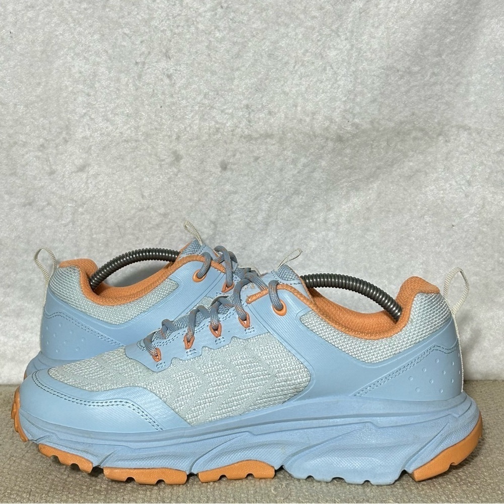Skechers Womens D'Lux Journey Knit Relaxed Fit Lace Casual Sneakers Shoes SZ 8 - Picture 7 of 11